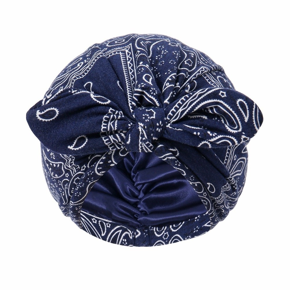 Bow Tie Pre Tied - Saten Astarlı Bandana Türban Şapka Tavşan