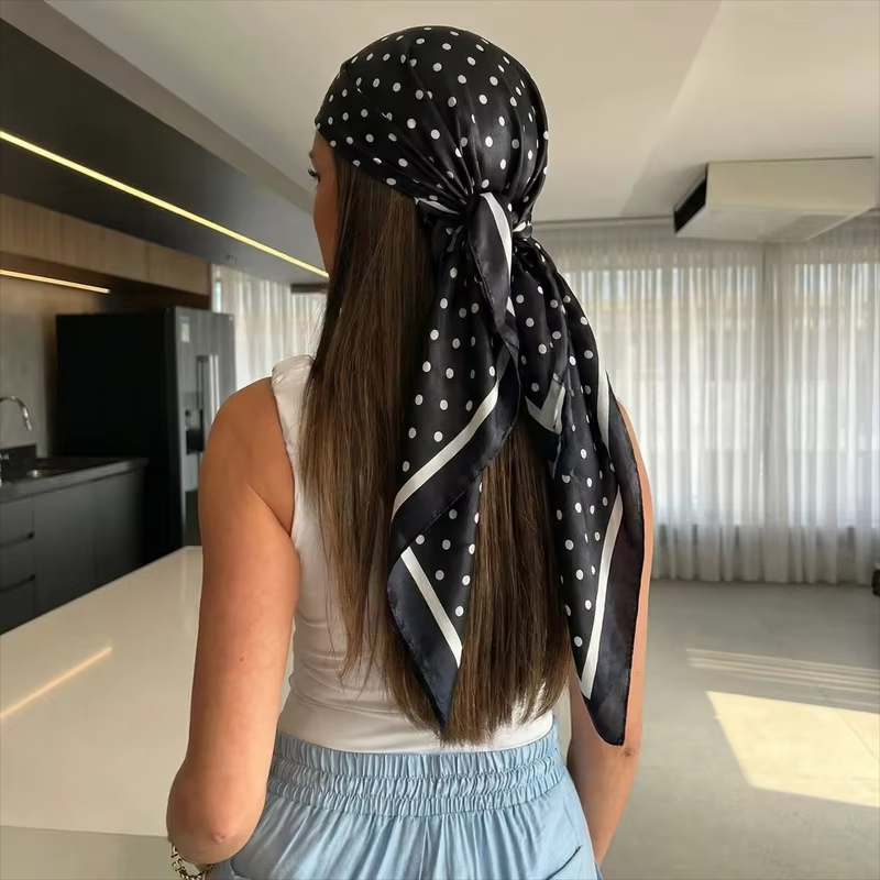 2026 Yeni Nokta Desenli Kare E - Face Scarf Mask incelemesi ve fiyatı