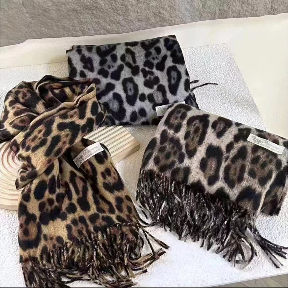 190*70 CM Tasarım Leopar Eşarp - Woven Scarf Blanket incelemesi ve fiyatı