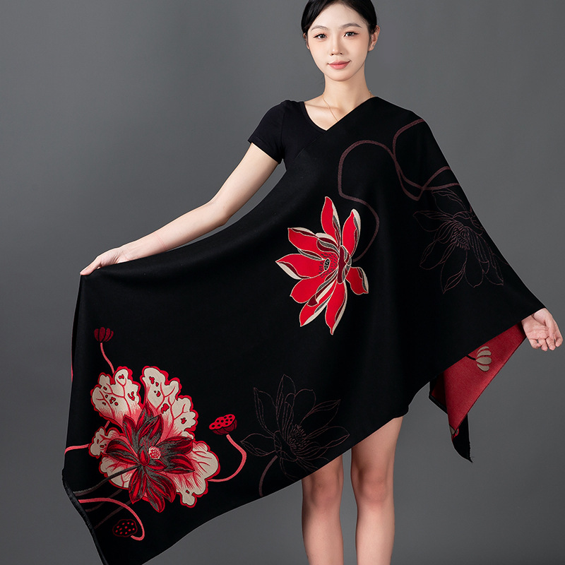 Kadın Kış Şal Kaşmir Eşarp Çiç - Woven Scarf Blanket incelemesi ve fiyatı