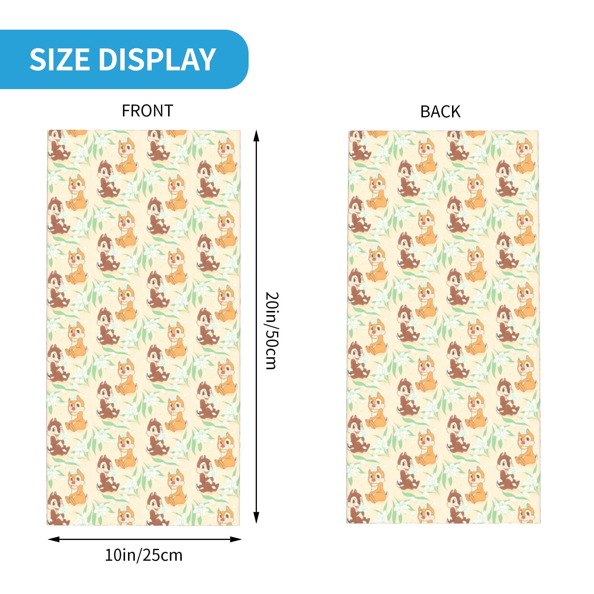 Özel Sevimli C-Chip Ve D-Dale  - Neck Warmer Tube incelemesi ve fiyatı