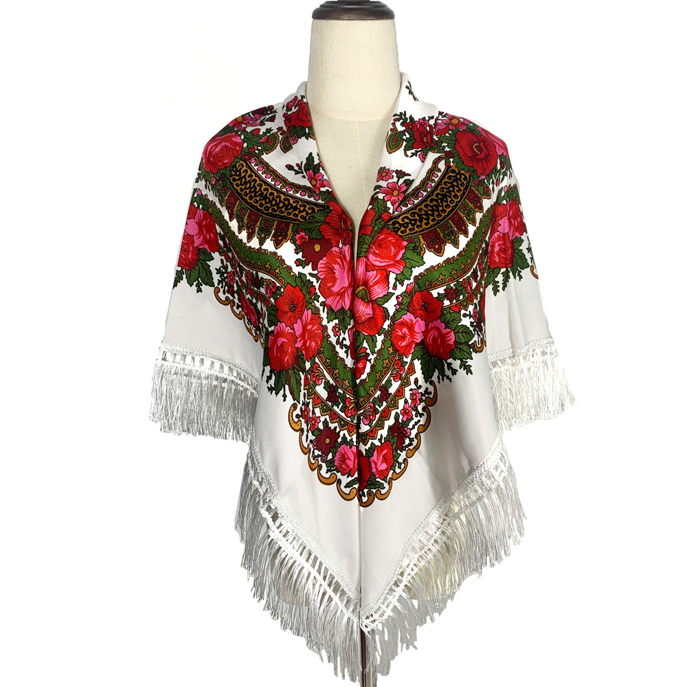 120*120cm Retro Çiçek Baskılı  - Bandana Cotton incelemesi ve fiyatı