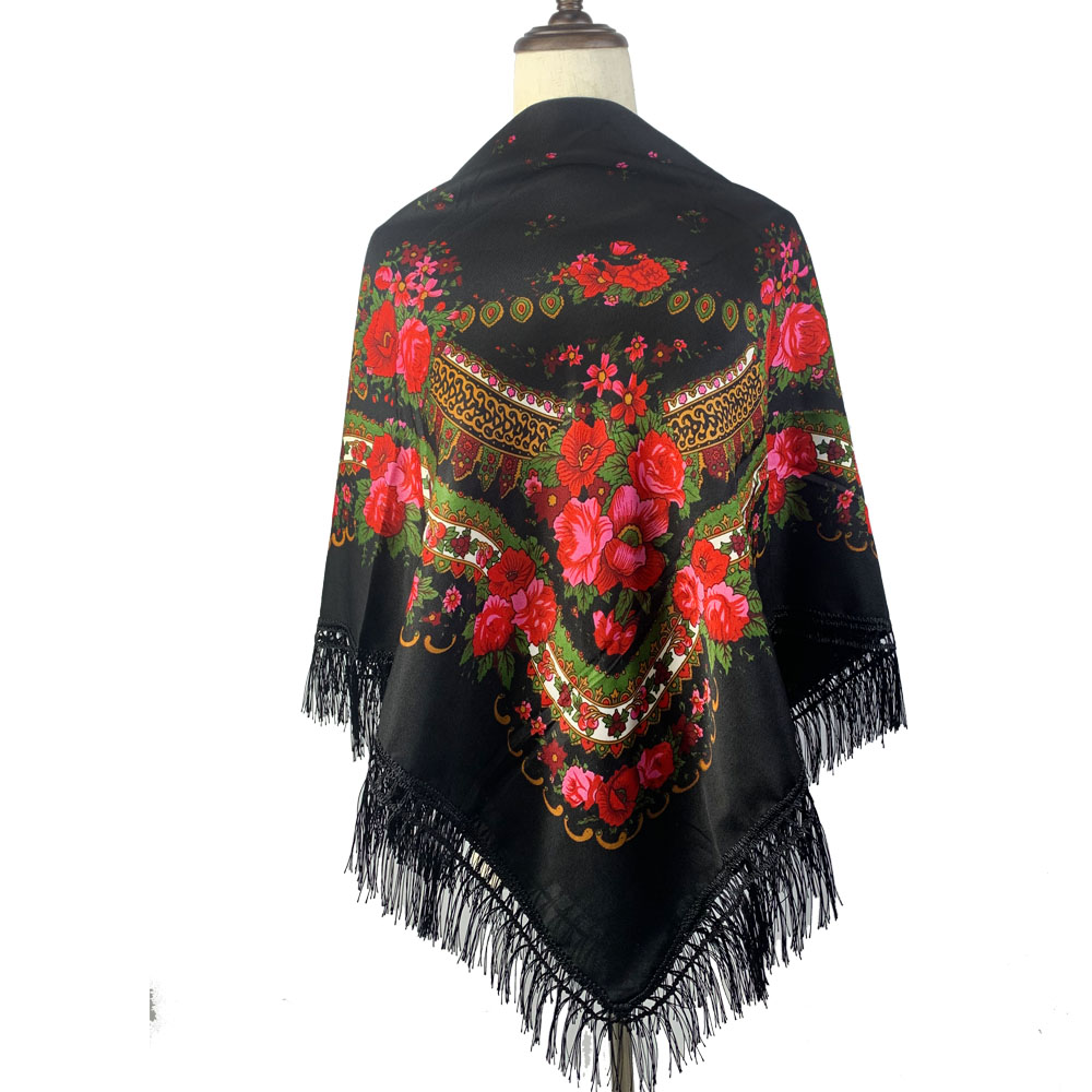 120*120cm Retro Çiçek Baskılı  - Bandana Cotton incelemesi ve fiyatı